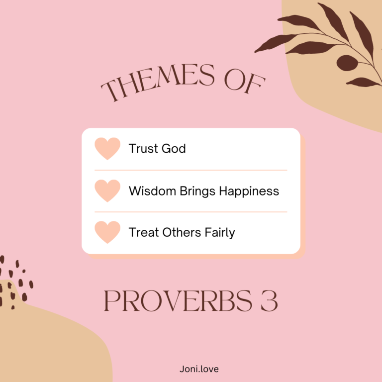 Proverbs 3: Day 6